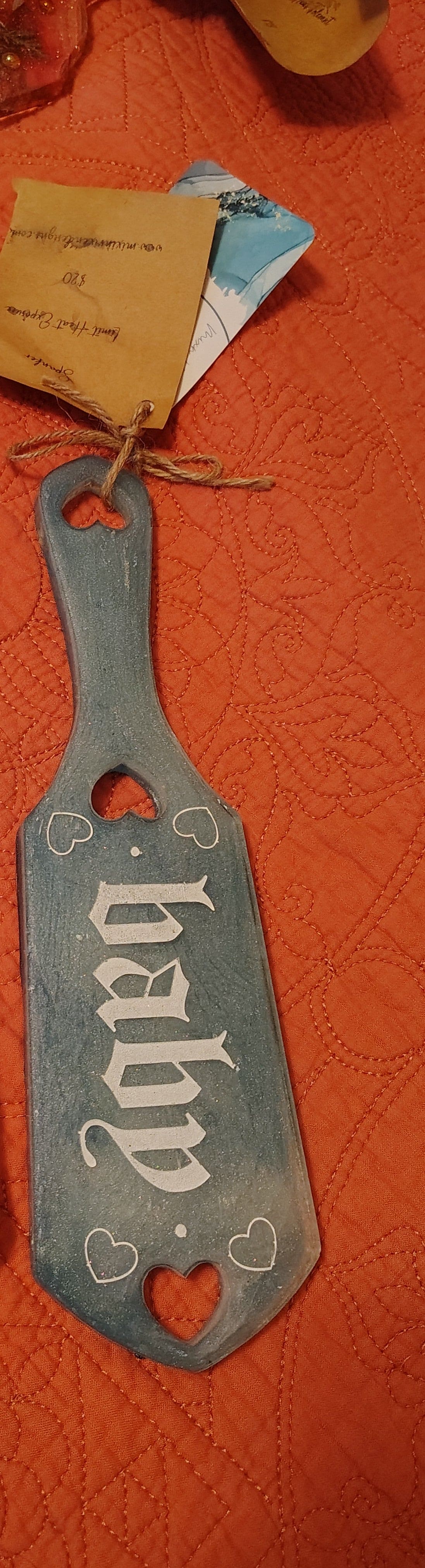 Baby Blue BDSM Kinky Spanker Paddle
