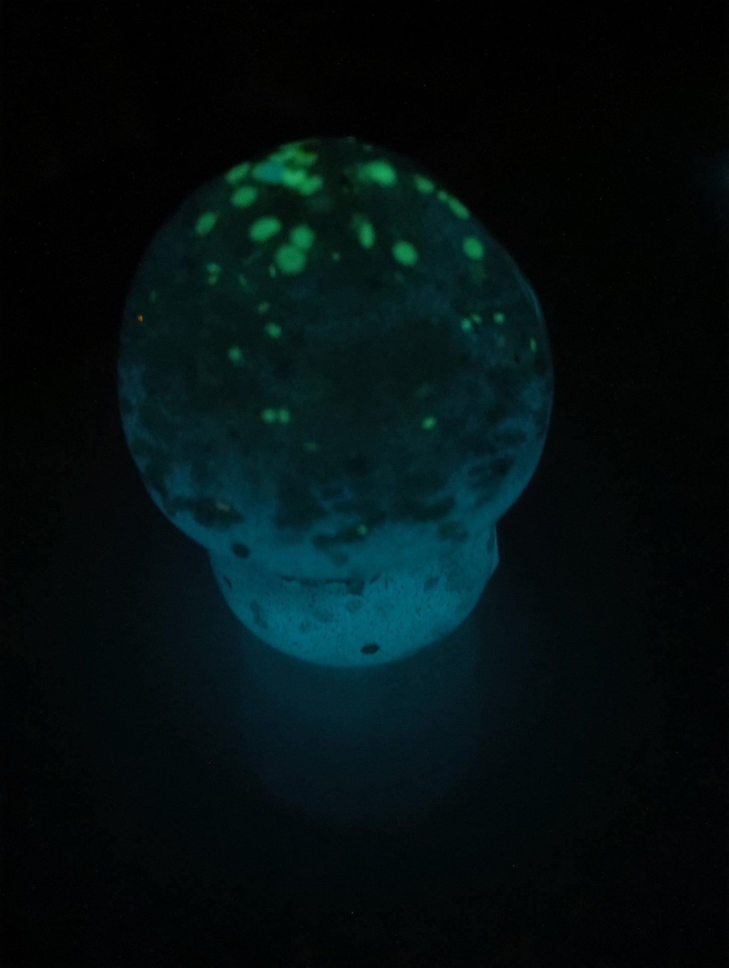 Resin Epoxy Shimmery "Celestial Glow" Mushroom Decor Accent Paper Weight - BOHO, Hippie, Coastal Decor