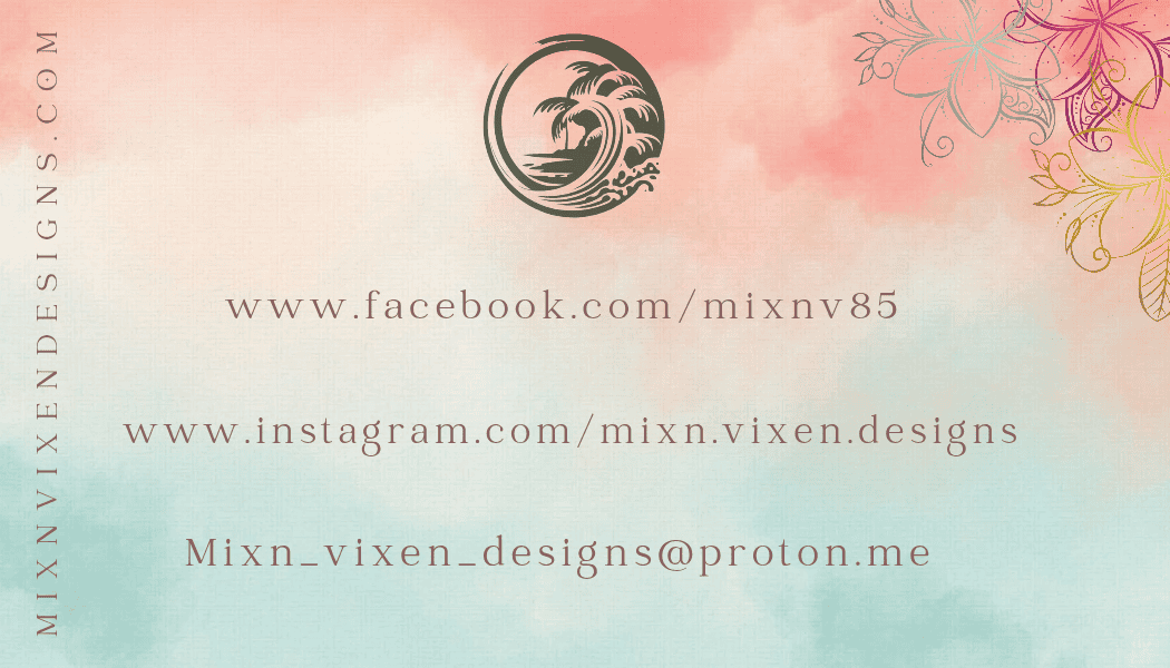 Watercolor Business Card