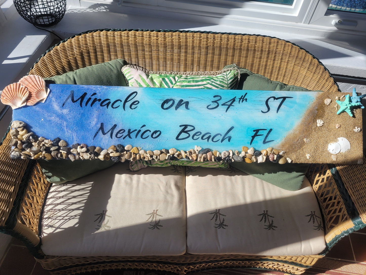 Beach House Name Sign - Board *Made to Order*