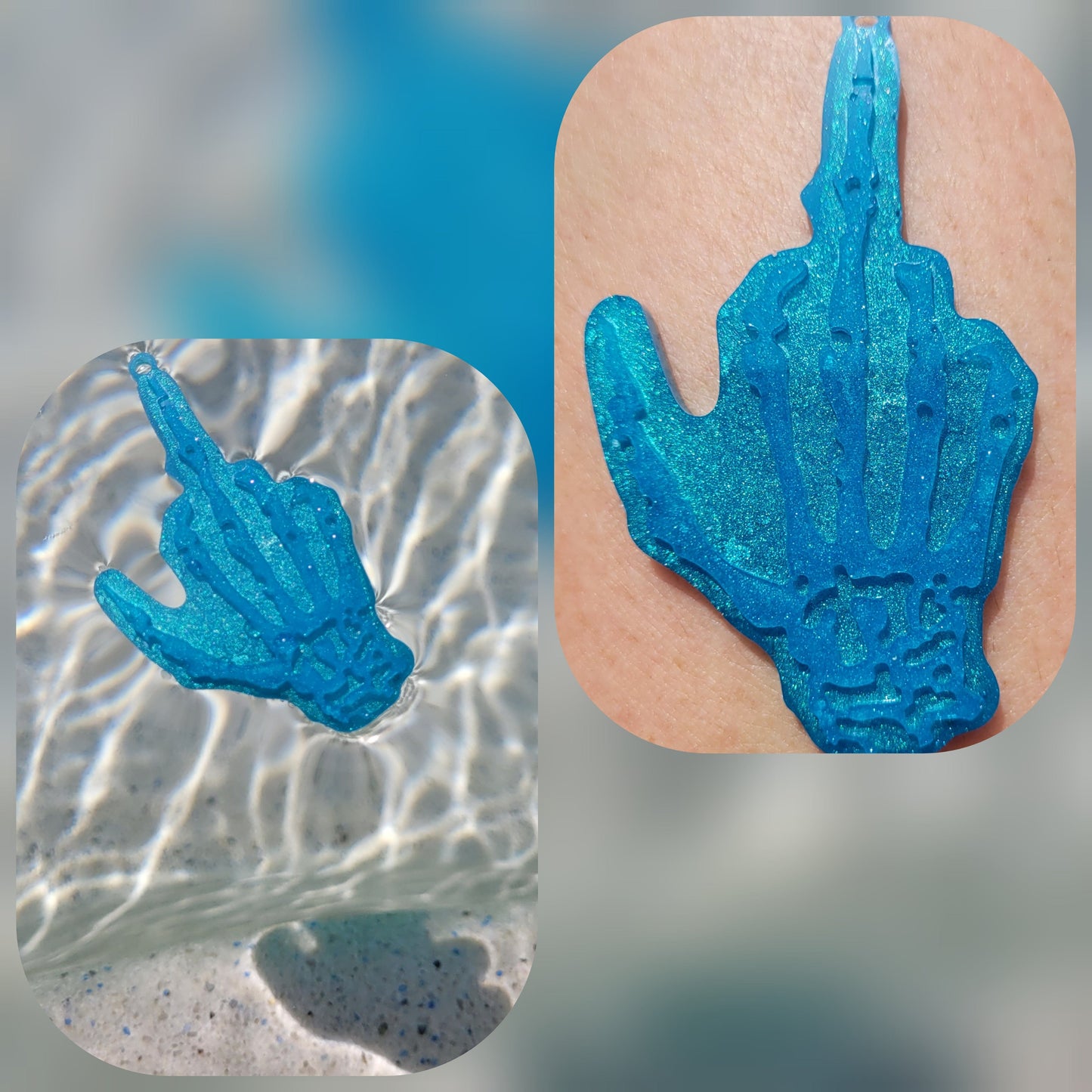 Middle Finger Keychain